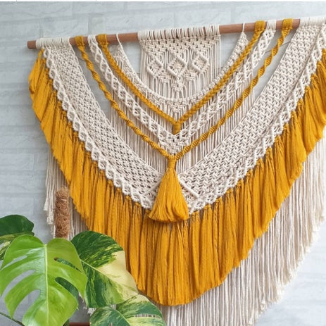 Vibrant Tassel Wall Decor